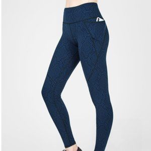 Sweaty Betty Power Workout Leggings - Beetle Blue - Size Small